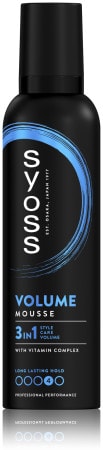Syoss Volume Mousse пяна втвърдител за гат обем - Грижа за коса - Сравни цени от 1 магазин с безплатна доставка