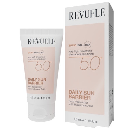 Revuele Aloe Daily Sun Barrier SPF 50+ успокояващ дневен крем SPF 50+ - Грижа за тяло - Сравни цени от 1 магазин с безплатна доставка