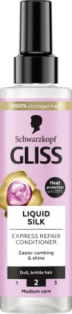 Schwarzkopf Gliss Liquid Silk регенериращ балсам за подсилване и блясък на косата - Грижа за коса - Сравни цени от 1 магазин с безплатна доставка