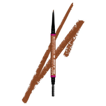 NYX Professional Makeup Blade & Shade молив за вежди с четка - Грим - Сравни цени от 1 магазин с безплатна доставка
