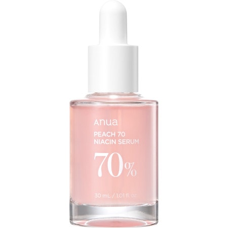 Anua Peach 70% Niacin Serum озаряващ хидратиращ серум за разширени пори и бръчки - Грижа за лице - Сравни цени от 2 магазина с безплатна доставка