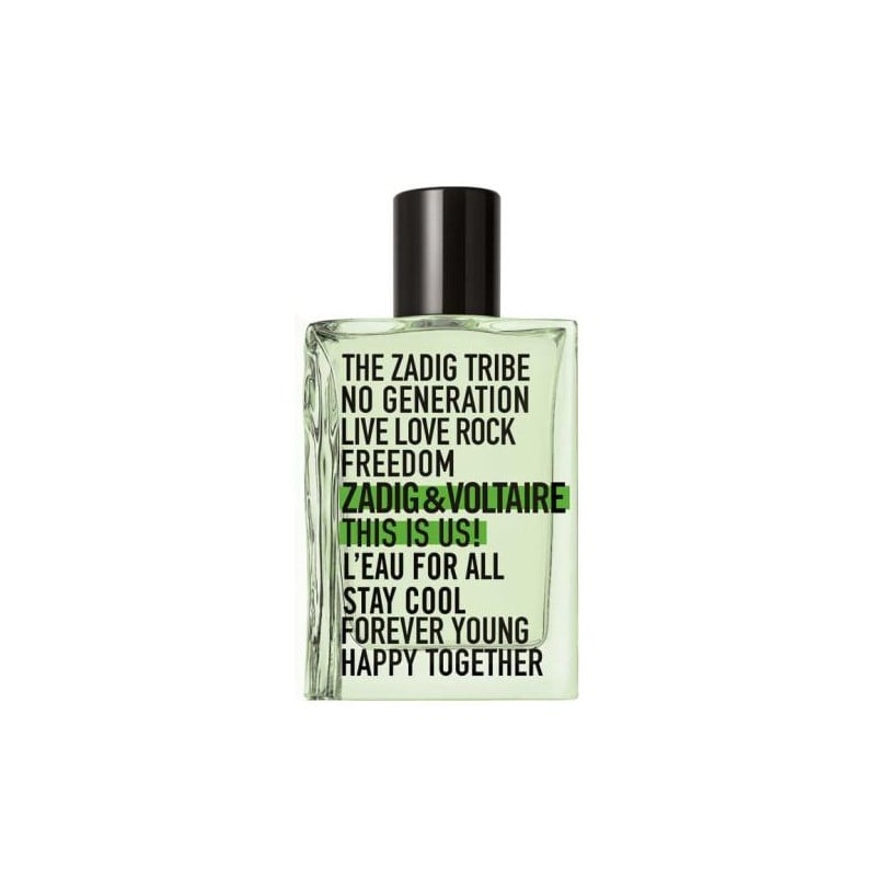 Zadig & Voltaire Zadig & Voltaire This is Us L`Eau Унисекс тоалетна вода EDT - Унисекс парфюм 50мл - Сравни цени от 1 магазин с безплатна доставка