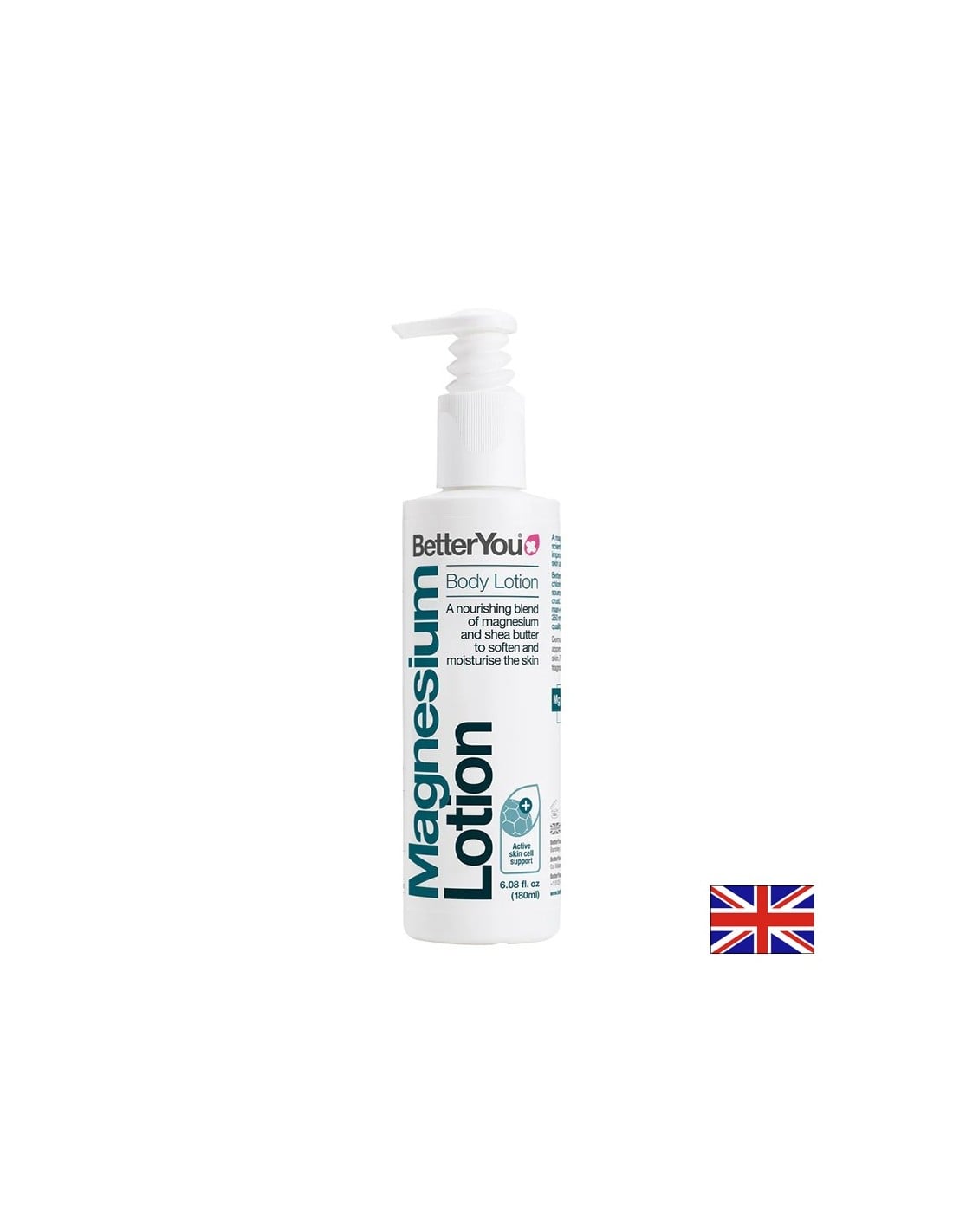 Магнезиев лосион за тяло – Мускулна релаксация и хидратирана кожа, 180 ml
