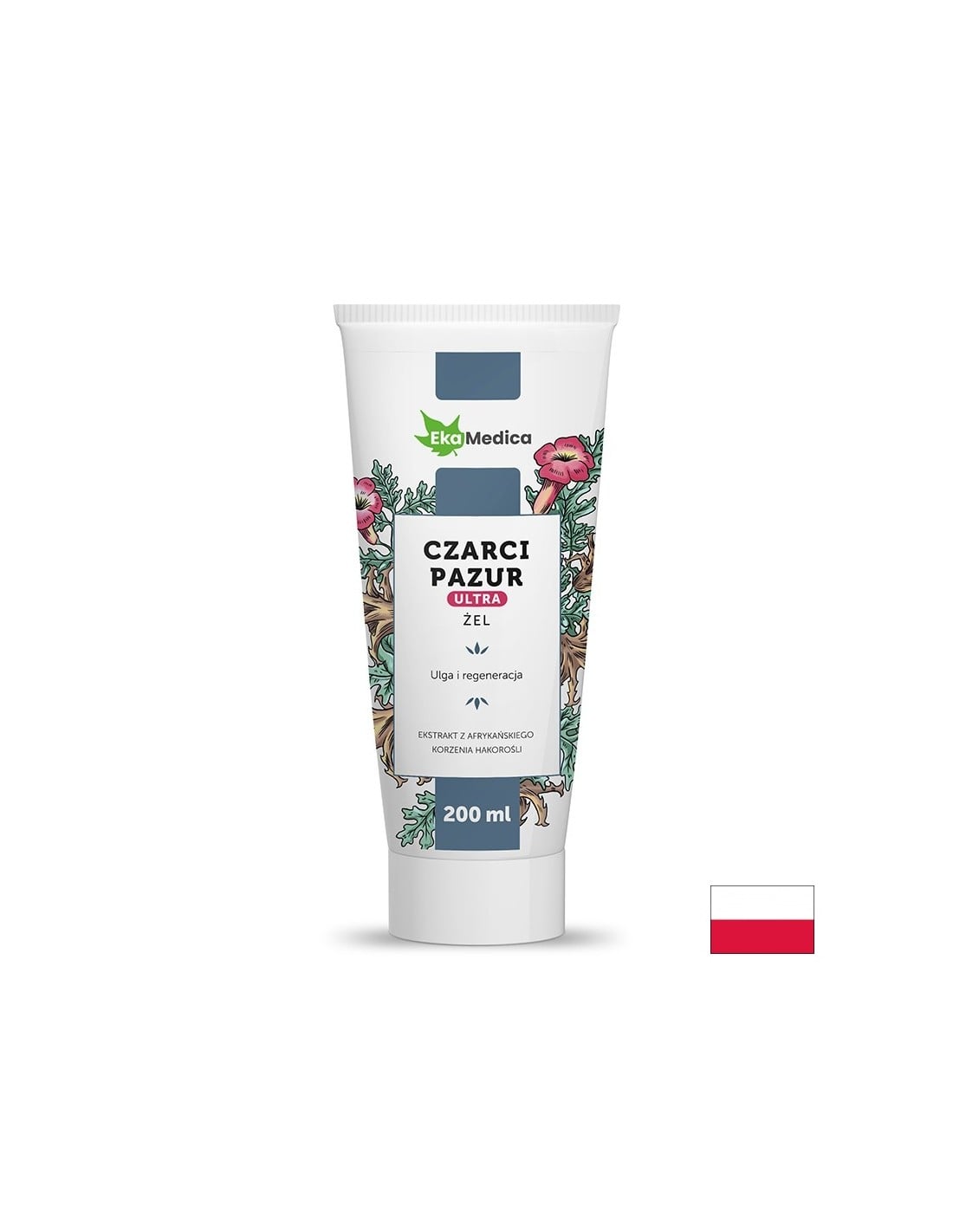 Масажен гел дяволски нокът, 200 ml