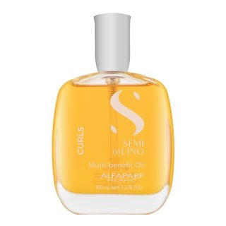 Alfaparf Milano Semi Di Lino Curls Multi-Benefit Oil Mултифункционално масло за блестяща чуплива и къдрава коса