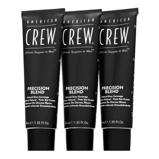 American Crew Precision Blend Natural Gray Coverage боя за коса за мъже Medium Ash 5-6 3 x - Грижа за коса - Сравни цени от 1 магазин с безплатна доставка
