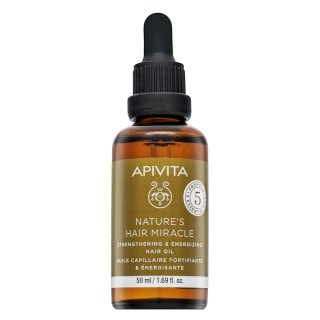 Apivita Nature’s Hair Miracle Strengthening & Energizing Hair Oil олио за укрепване на фибрите на косъма - Грижа за коса - Сравни цени от 1 магазин с безплатна доставка