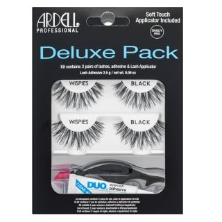 Ardell Deluxe Pack мигли за залепване - комплект Wispies - Комплект - Сравни цени от 1 магазин с безплатна доставка