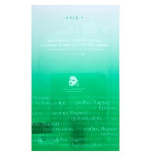 Axis-Y Green Vital платнена маска Energy Complex Sheet Mask