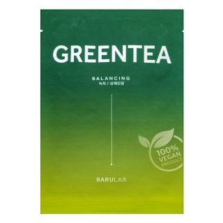 Barulab The Clean Vegan платнена маска Mask Green Tea - Грижа за лице - Сравни цени от 1 магазин с безплатна доставка