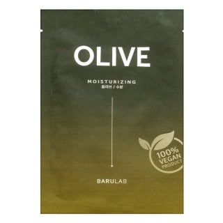 Barulab The Clean Vegan платнена маска Mask Olive