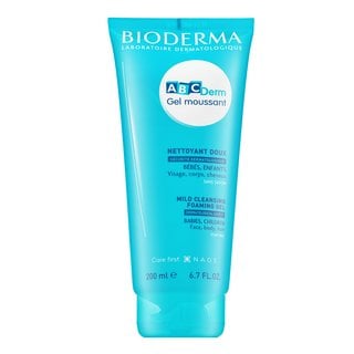 Bioderma ABCDerm Gel Moussant Mild Cleansing Foaming Gel подхранващ почистващ гел за деца