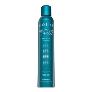 BioSilk Volumizing Therapy Hair Spray силен фиксиращ лак за коса За фина коса без обем