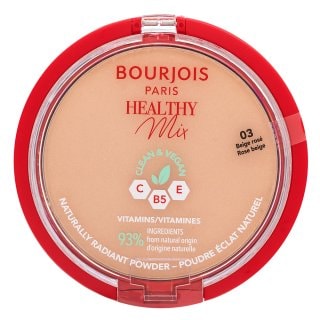Bourjois Healthy Mix Clean & Vegan Powder пудра с матиращо действие 03 Rose Beige - Грим - Сравни цени от 1 магазин с безплатна доставка