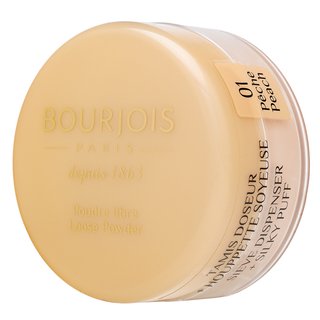 Bourjois Loose Powder пудра за уеднаквена и изсветлена кожа 01 Peach - Грим - Сравни цени от 1 магазин с безплатна доставка
