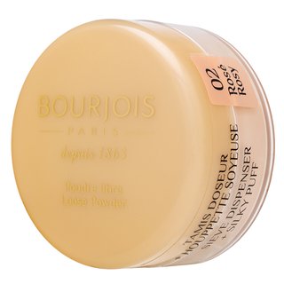 Bourjois Loose Powder пудра за уеднаквена и изсветлена кожа 02 Rosy - Грим - Сравни цени от 1 магазин с безплатна доставка