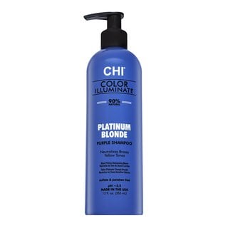 CHI Color Illuminate Platinum Blonde Purple Shampoo изсветляващ шампоан за платинено руса и сива коса