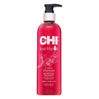 CHI Rose Hip Oil Color Nurture Protecting Shampoo Защитен шампоан за боядисана коса