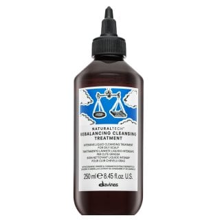 Davines Natural Tech Rebalancing Cleansing Treatment Грижа за косата за бързо омазняваща се коса