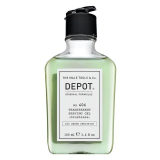 Depot гел за бръснене No. 406 Transparent Shaving Gel - Грижа за тяло - Сравни цени от 1 магазин с безплатна доставка