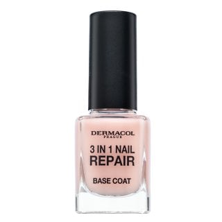 Dermacol 3in1 Nail Repair Base Coat укрепващ лак за нокти