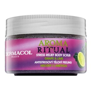 Dermacol Aroma Ritual пилинг за тяло Stress Relief Body Scrub Grape & Lime - Грижа за тяло - Сравни цени от 1 магазин с безплатна доставка