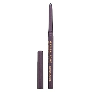 Dermacol Crystal Look 24H Waterproof Eyeliner молив за очи 02 Violet - Грим - Сравни цени от 1 магазин с безплатна доставка