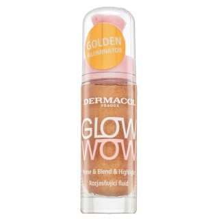 Dermacol Glow Wow Prime & Blend & Highlight разкрасяващ флуид за уеднаквена и изсветлена кожа - Грим - Сравни цени от 1 магазин с безплатна доставка