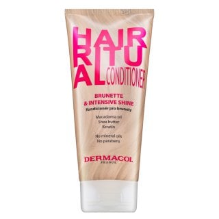 Dermacol Hair Ritual Brunette & Intensive Shine Conditioner Подсилващ балсам за кафява коса