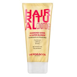 Dermacol Hair Ritual Diamond Shine & Super Blonde Conditioner Подсилващ балсам за руса коса