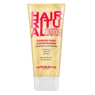 Dermacol Hair Ritual Diamond Shine & Super Blonde Conditioner Подсилващ балсам за руса коса - Грижа за коса - Сравни цени от 1 магазин с безплатна доставка