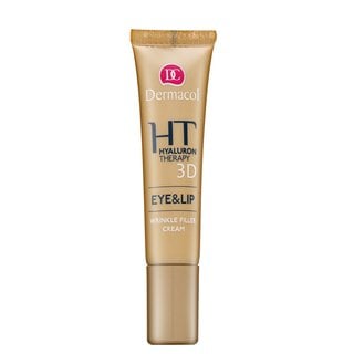 Dermacol Hyaluron Therapy 3D Eye & Lip Cream подмладяващ крем Възстановяване на плътността на кожата около очите и устните