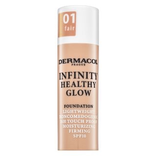 Dermacol Infinity Healthy Glow Foundation фон дьо тен за озаряване на лицето 01 Fair - Грим - Сравни цени от 1 магазин с безплатна доставка