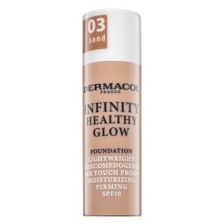 Dermacol Infinity Healthy Glow Foundation фон дьо тен за озаряване на лицето 03 Sand - Грим - Сравни цени от 1 магазин с безплатна доставка
