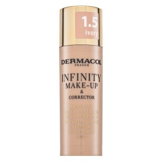 Dermacol Infinity Make-Up & Corrector грим и коректор 1.5 Ivory - Грим - Сравни цени от 1 магазин с безплатна доставка