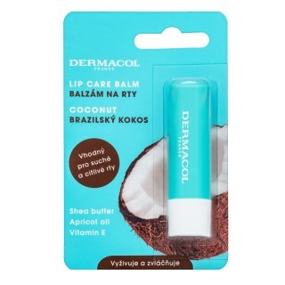 Dermacol Подхранващ балсам Lip care Balm Coconut - Грижа за лице - Сравни цени от 1 магазин с безплатна доставка