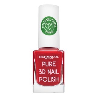 Dermacol Pure 3D Nail Polish лак за нокти 04 Poppy Red - Грим - Сравни цени от 1 магазин с безплатна доставка