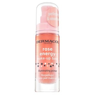 Dermacol Rose Energy Make-Up Base основа за уеднаквена и изсветлена кожа - Грим - Сравни цени от 1 магазин с безплатна доставка