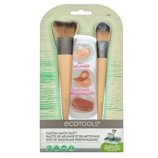 EcoTools Custom Match Duo четка за кремообразен и течен фон дьо тен