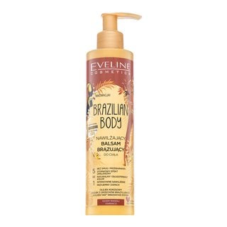 Eveline Brazilian Body Moisturizing And Bronzing Body Balm крем за тяло за уеднаквена и изсветлена кожа