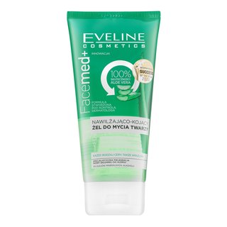 Eveline FaceMed+ 100% Aloe Vera Moisturising And Soothing Facial Wash Gel почистващ гел с овлажняващо действие - Грижа за лице - Сравни цени от 1 магазин с безплатна доставка