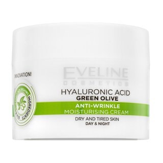 Eveline Hyaluronic Acid Green Olive Anti-Wrinkle Moisturising Cream подхранващ крем срещу бръчки - Грижа за лице - Сравни цени от 1 магазин с безплатна доставка
