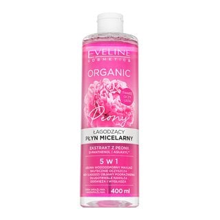 Eveline Organic Peony мицеларна вода за отстраняване на грим за всички видове кожа