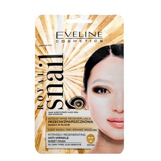 Eveline Royal Snail Intensely Regenerating Anti-Wrinkle Sheet Mask подхранващ крем за всички видове кожа - Грижа за лице - Сравни цени от 1 магазин с безплатна доставка
