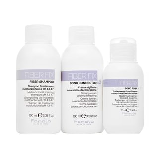 Fanola Fiber Fix Professional Intro Kit комплект за химически обработена коса + + - Комплект - Сравни цени от 1 магазин с безплатна доставка
