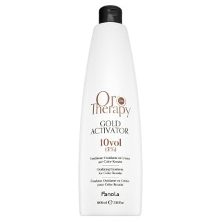Fanola Oro Therapy 24k Gold Activator Oro Puro активираща емулсия За всякакъв тип коса 3% 10 Vol - Грижа за коса - Сравни цени от 1 магазин с безплатна доставка