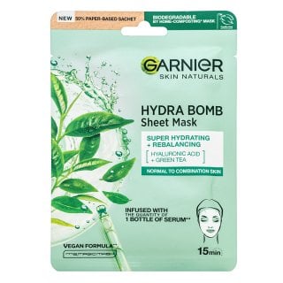 Garnier Skin Naturals Hydra Bomb Sheet Mask почистваща маска Super Hydrating + Rebalancing