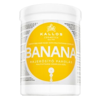Kallos Banana Fortifying Hair Mask Укрепваща маска За уморена коса - Грижа за коса - Сравни цени от 1 магазин с безплатна доставка