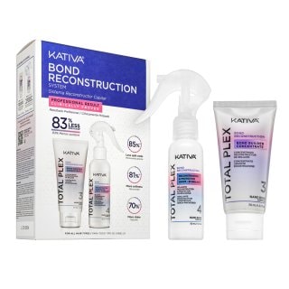 Kativa Bond Reconstruction System Total Plex Грижа за косата За увредена коса + 60 ml - Грижа за коса - Сравни цени от 1 магазин с безплатна доставка
