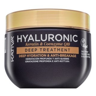 Kativa Hyaluronic Keratin - Coenzyme Q10 Deep Treatment Укрепваща маска с хиалуронова киселина